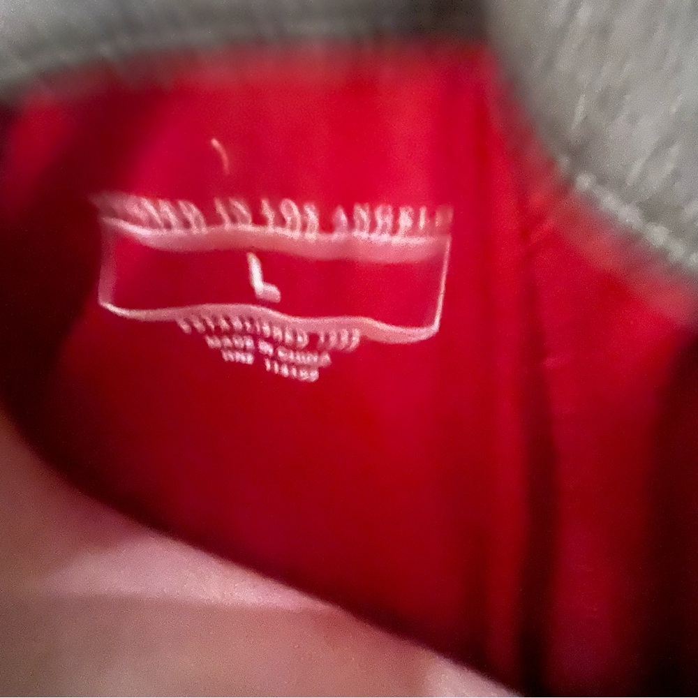 ❤️ Alabama Crimson Tide Quarter Zip Pullover Red Athletic Game Day Top L Large - Picture 6 of 8